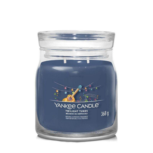YANKEE CANDLE Twilight Tunes svíčka 368g / 2 knoty (Signature střední)