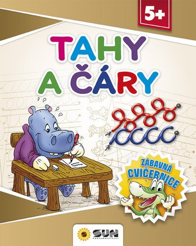 Tahy a čáry - Zábavná cvičebnice 5+