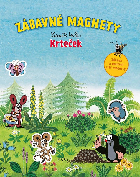 Zábavné magnety Krteček