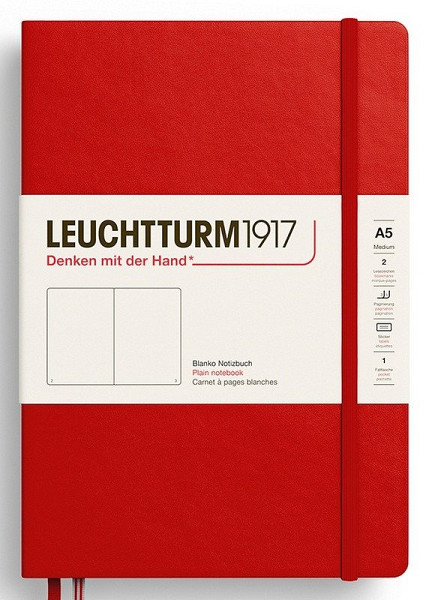 Zápisník Cherry Hardcover Medium (A5) čistý