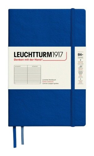 Zápisník Indigo, Paperback B6+, 219l, linkovaný