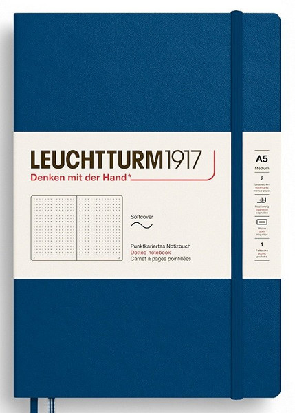 Zápisník Indigo Softcover Medium (A5) tečkovaný