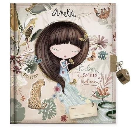 Zápisník se zámkem Anekke