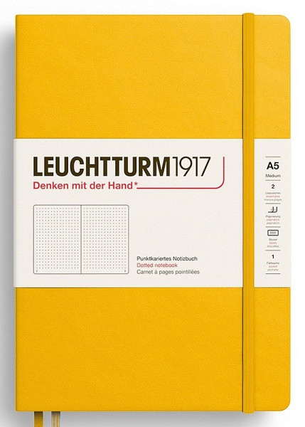 Zápisník Sunflower Hardcover Medium (A5) tečkovaný