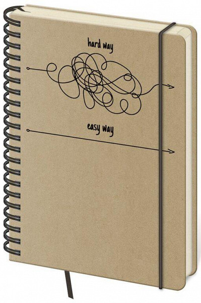 Zápisník - Twin - tečkovaný L