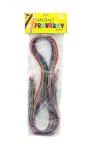 Zaplétací provázky třpytivé glitter/35 ks