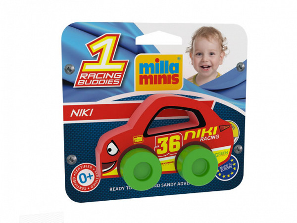 Závodní auto RACING BUDDIES - Niki 36/červené