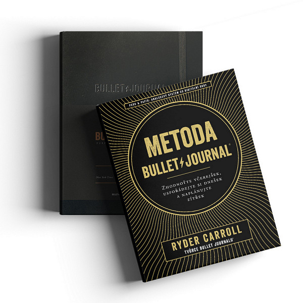 Balíček Metoda Bullet Journal + zápisník Leuchtturm1917 Edition2 - černý