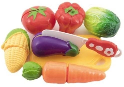 Zelenina krájecí s prkénkem, nožem