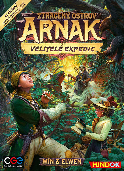 Ztracený ostrov Arnak: Velitelé expedic - rozšíření