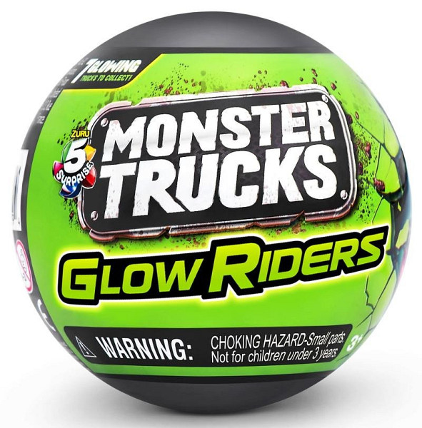 Zuru 5 Surprise: Monster Trucks - Glow Riders