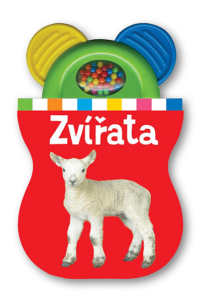 Zvířata - Leporelo s chrastítkem