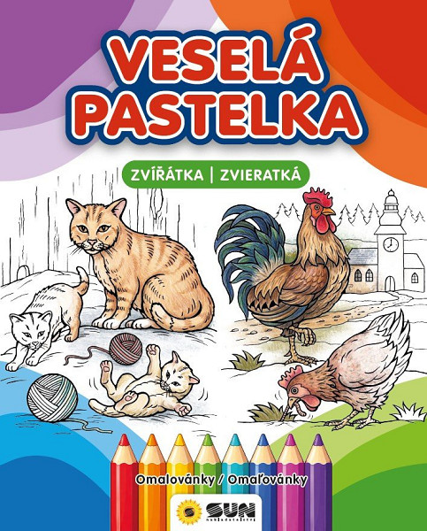 Zvířátka/Zvieratka - Veselá pastelka