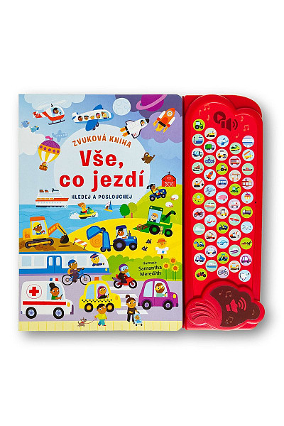 Zvuková kniha Vše, co jezdí - Hledej a poslouchej