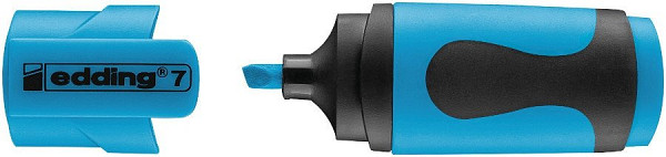 Zvýrazňovač EDDING mini 7 - neonově modrý