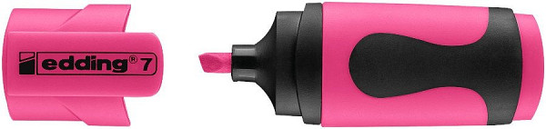 Zvýrazňovač EDDING mini 7 - neonově růžový