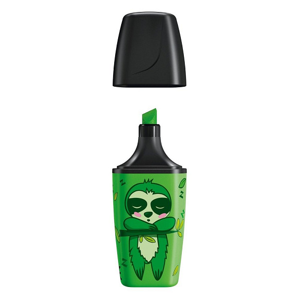Zvýrazňovač STABILO BOSS MINI Animal Vibes - zelená